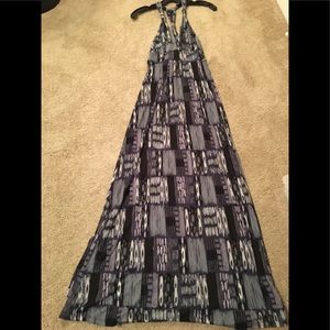 Banana Republic haltar maxi dress